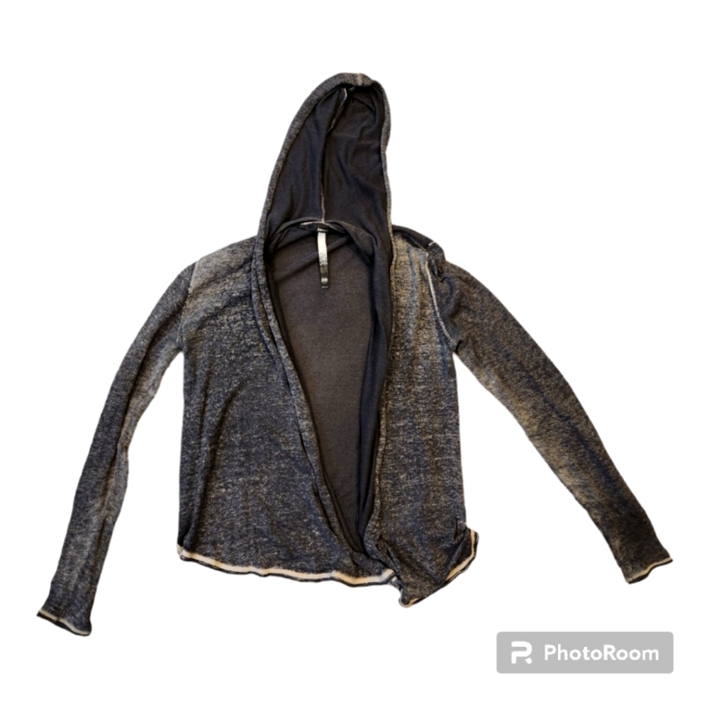 Kensie Grey Lightweight Hoodie Size
